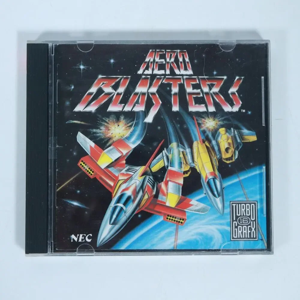 Aero Blasters (TurboGrafx-16, 1990) CIB Manual